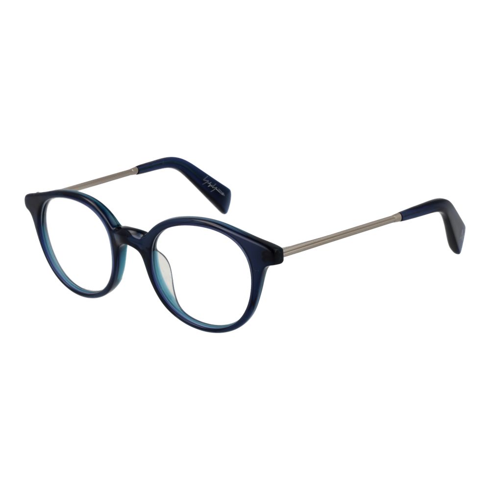 Yohji Yamamoto Unisex Optical Frames – Blue Full-Rim Style