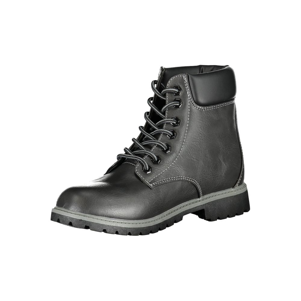 Fila Black Polyester Boot - Stylish and Durable Footwear