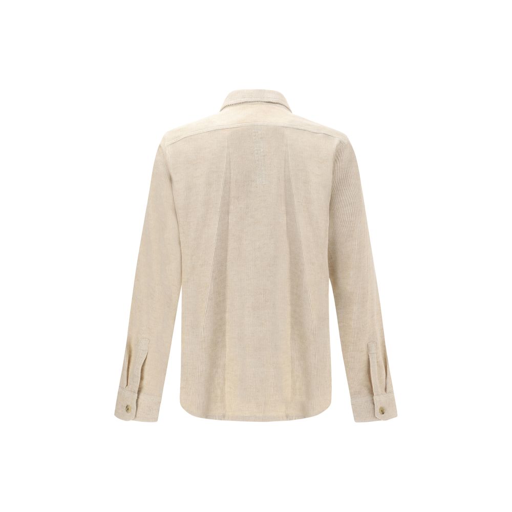 Rick Owens Corduroy Shirt - Timeless Elegance