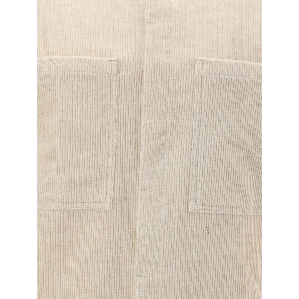Rick Owens Corduroy Shirt - Timeless Elegance