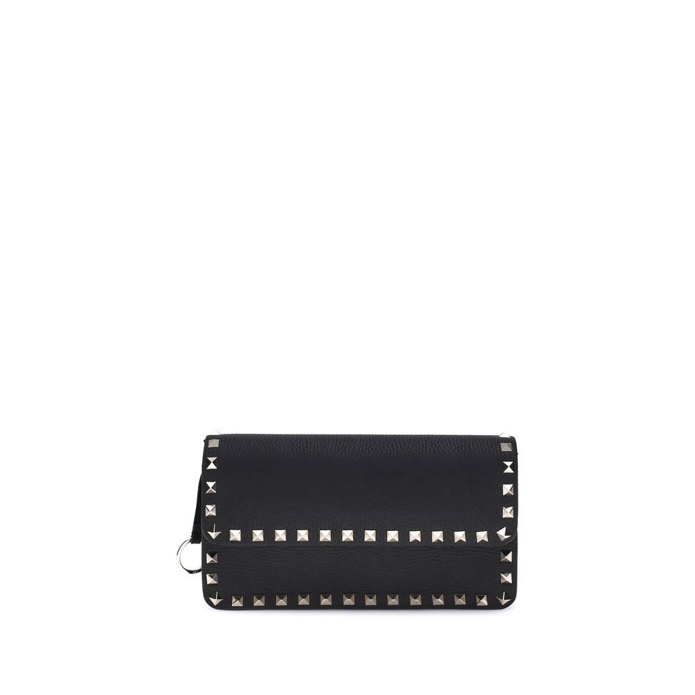 Valentino Garavani Rockstud Pochette with Chain