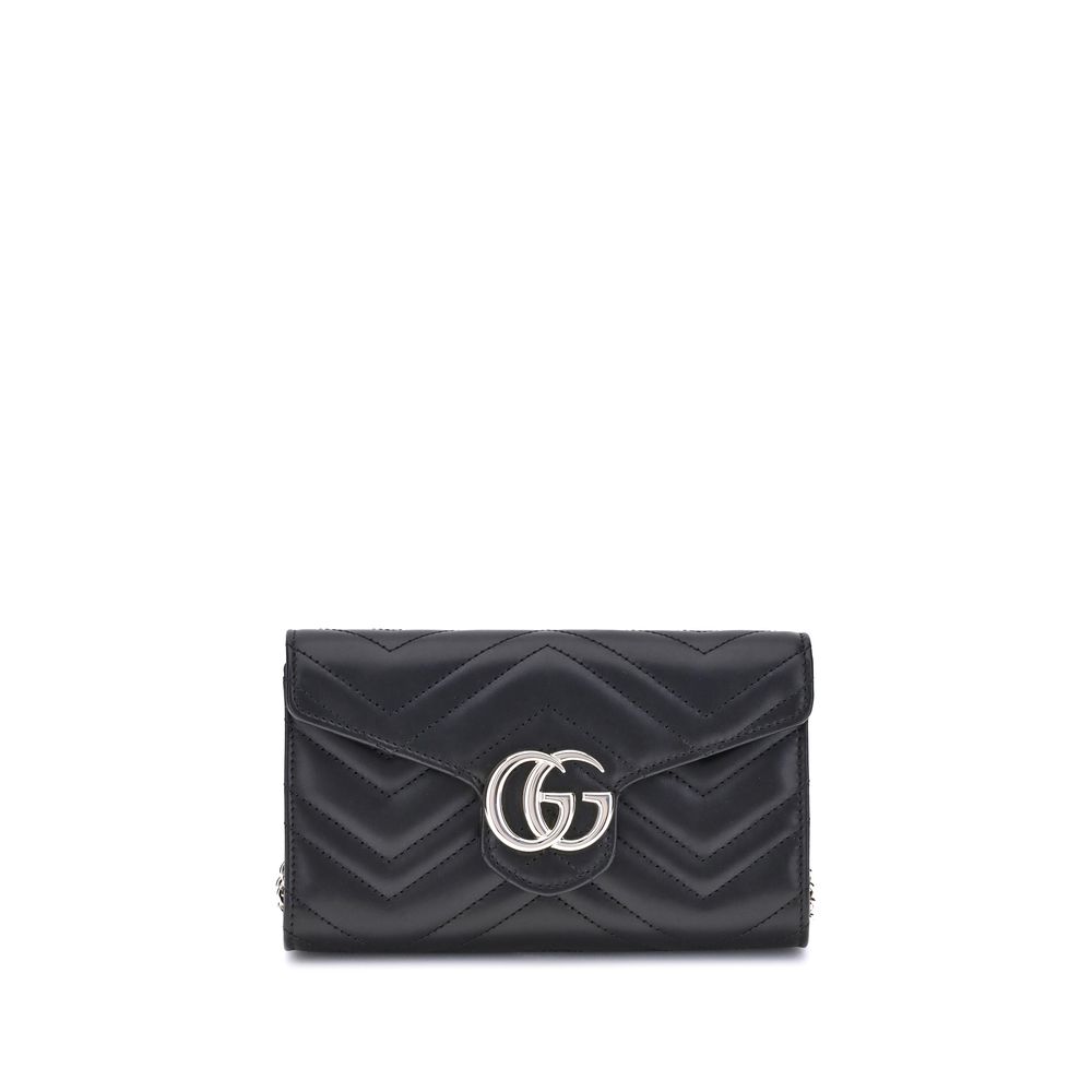 Gucci GG Marmont Wallet with Chain: Opulent Elegance Redefined