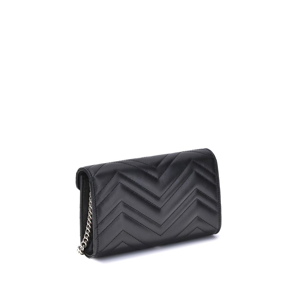 Gucci GG Marmont Wallet with Chain: Opulent Elegance Redefined