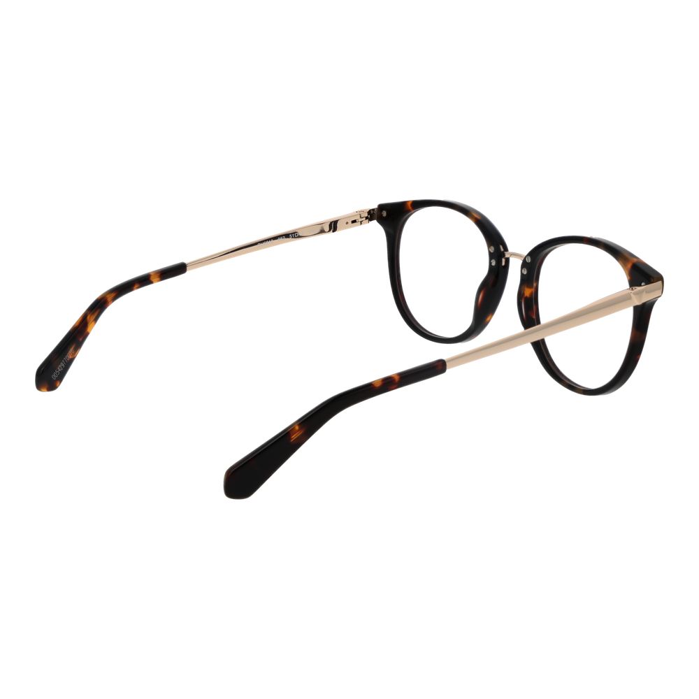 Guess Brown Unisex Optical Frames – Round Full-Rim Design