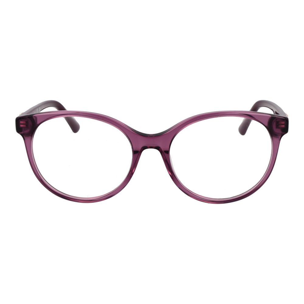 Guess Women’s Optical Frames – Purple Round Design, 55mm