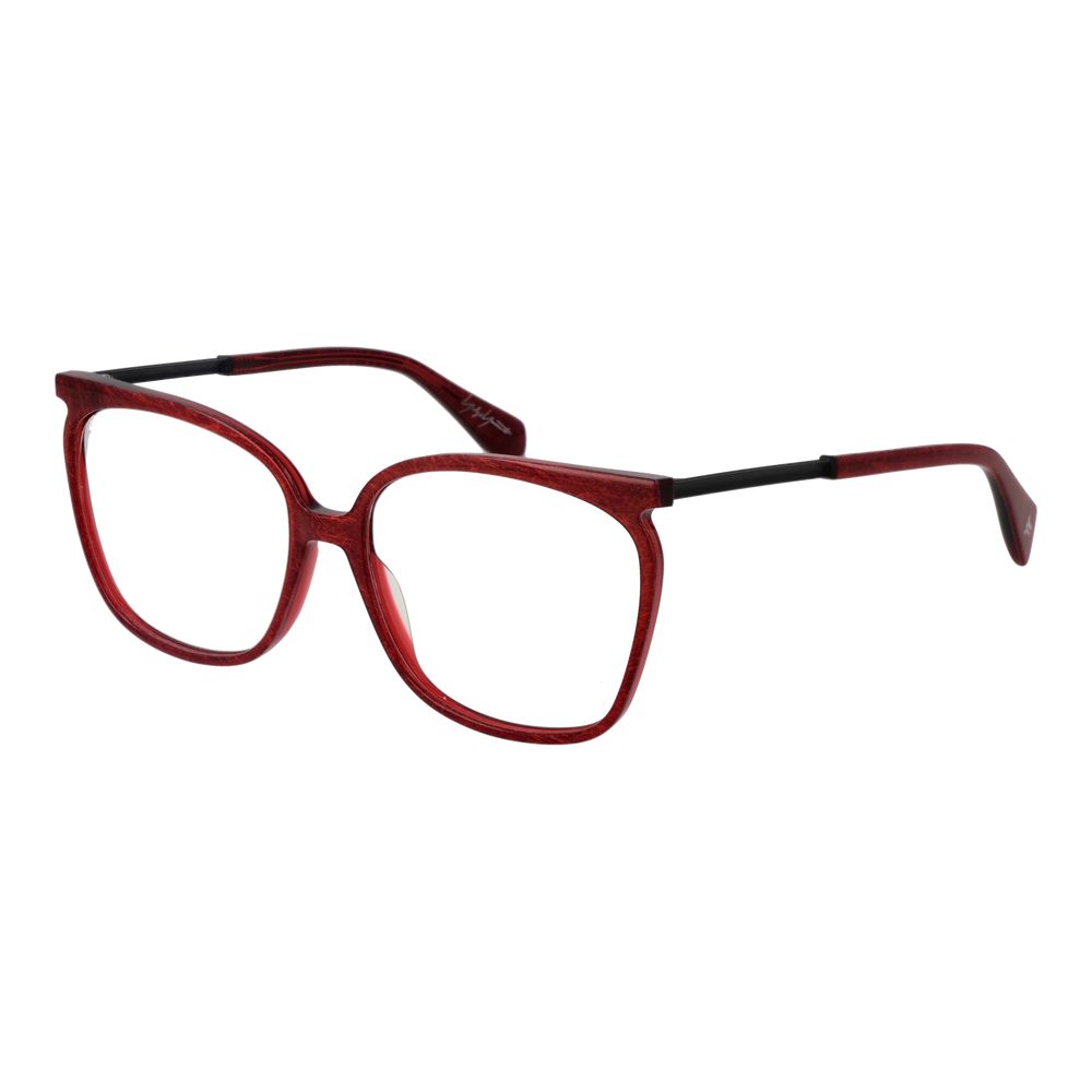 Yohji Yamamoto Women’s Optical Frames – Red Square Design