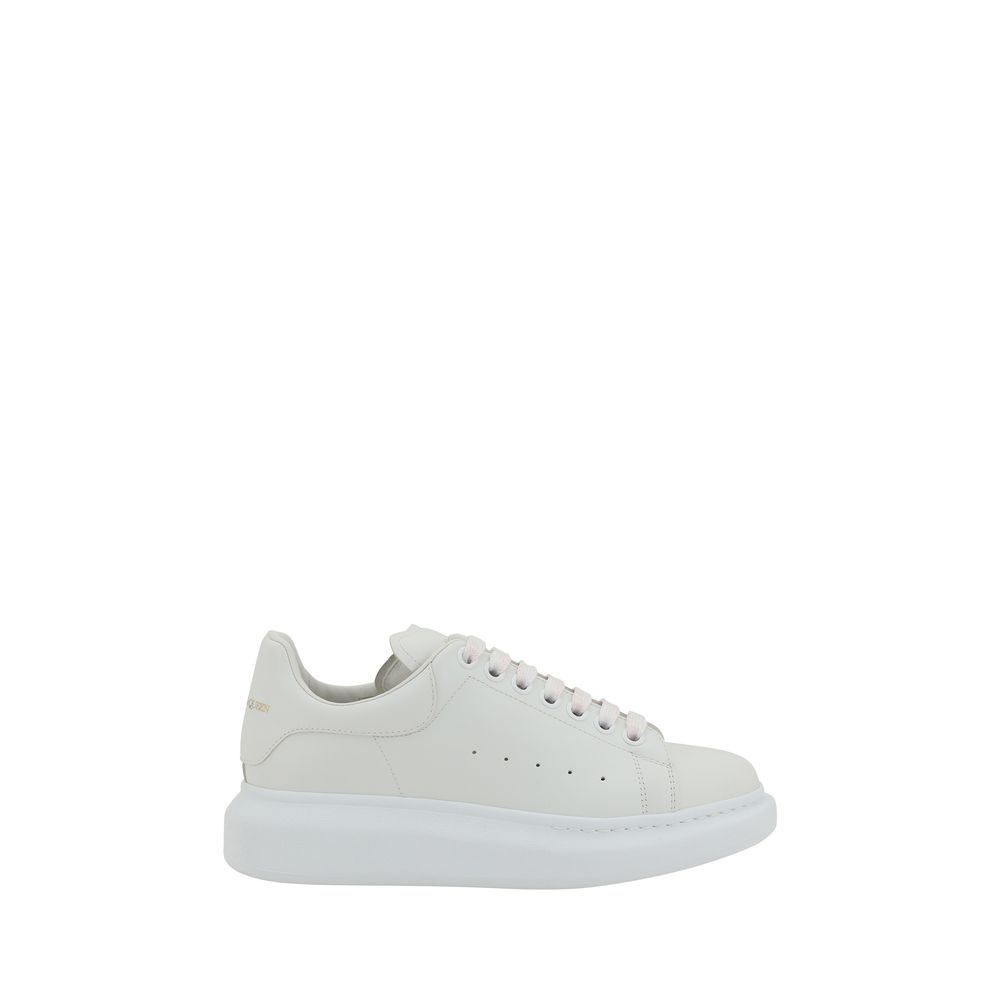 Alexander McQueen White Leather Sneakers for Women