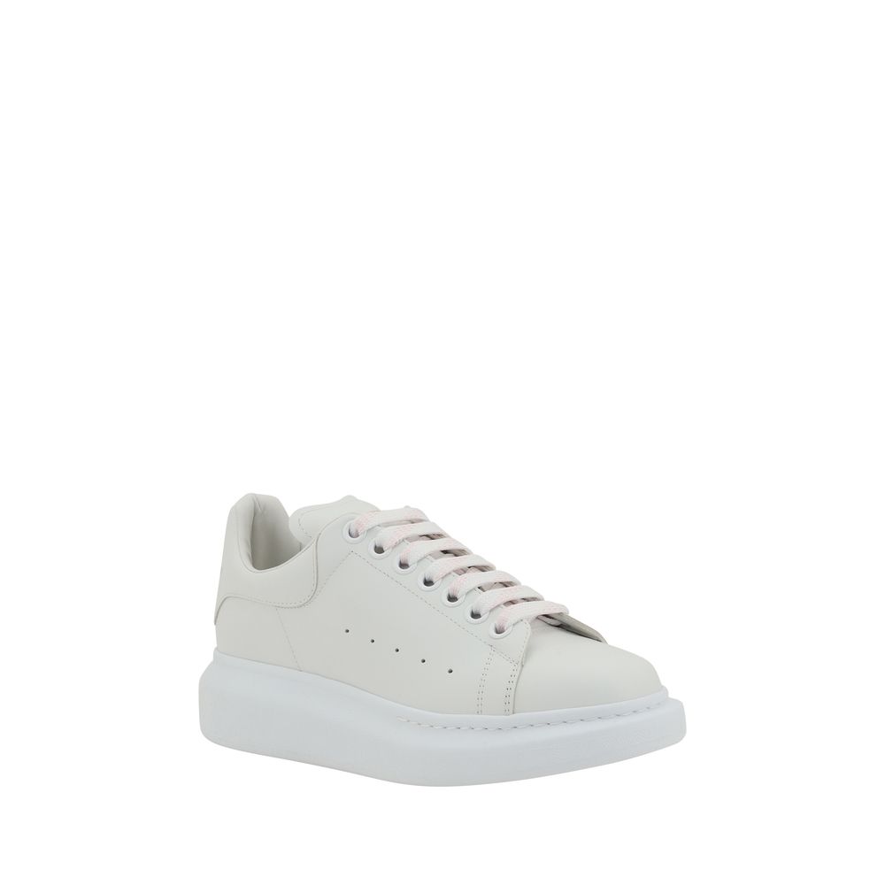 Alexander McQueen White Leather Sneakers for Women