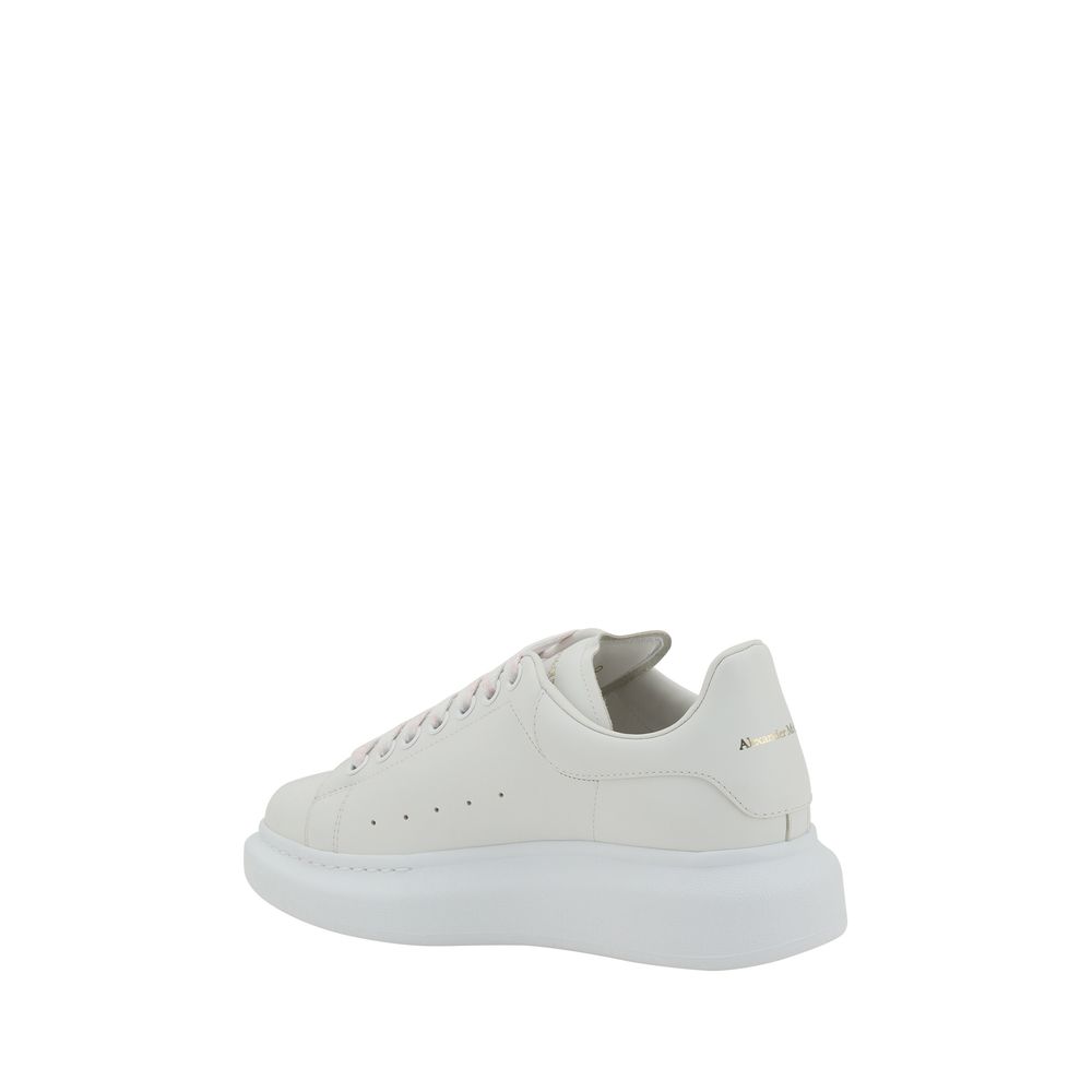 Alexander McQueen White Leather Sneakers for Women