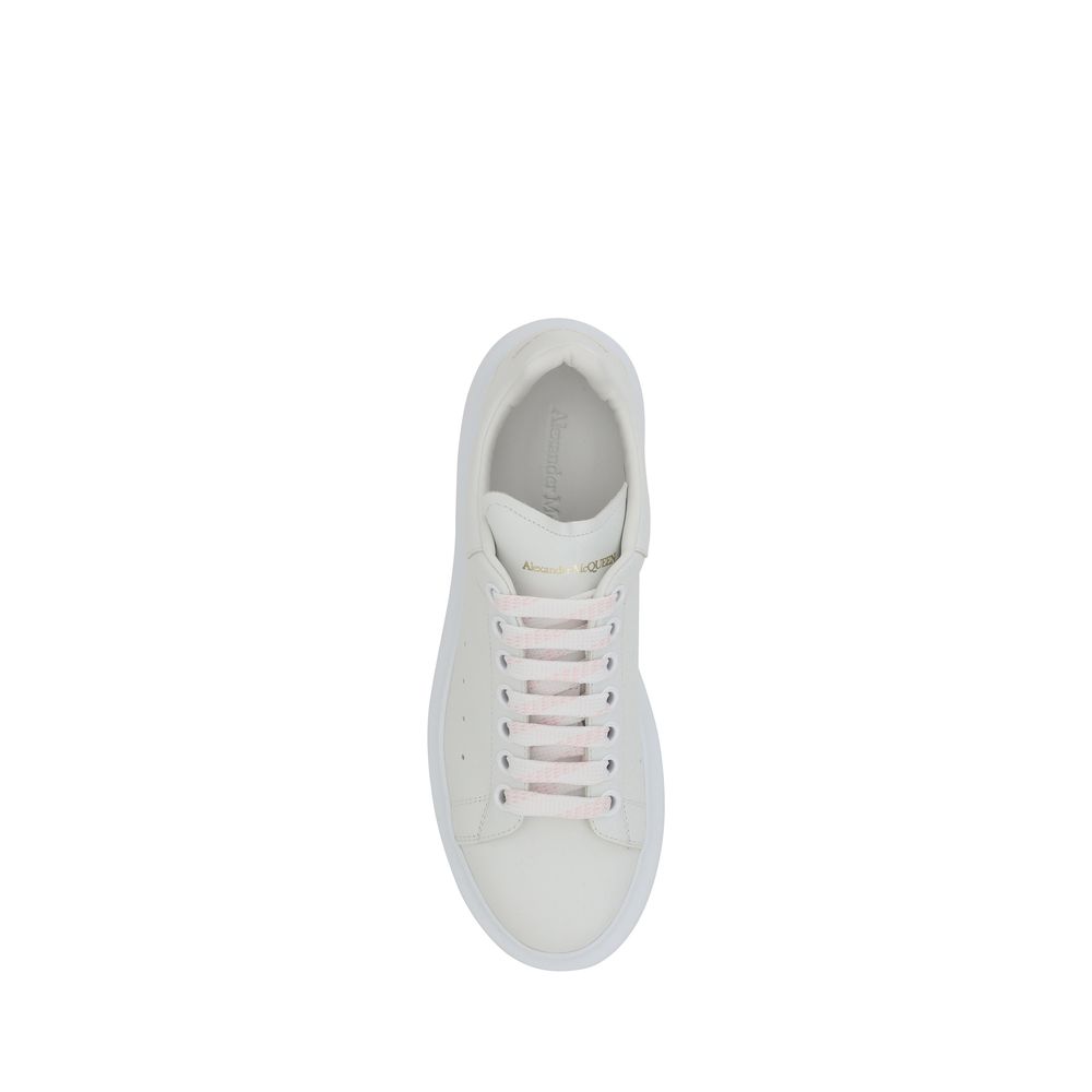 Alexander McQueen White Leather Sneakers for Women