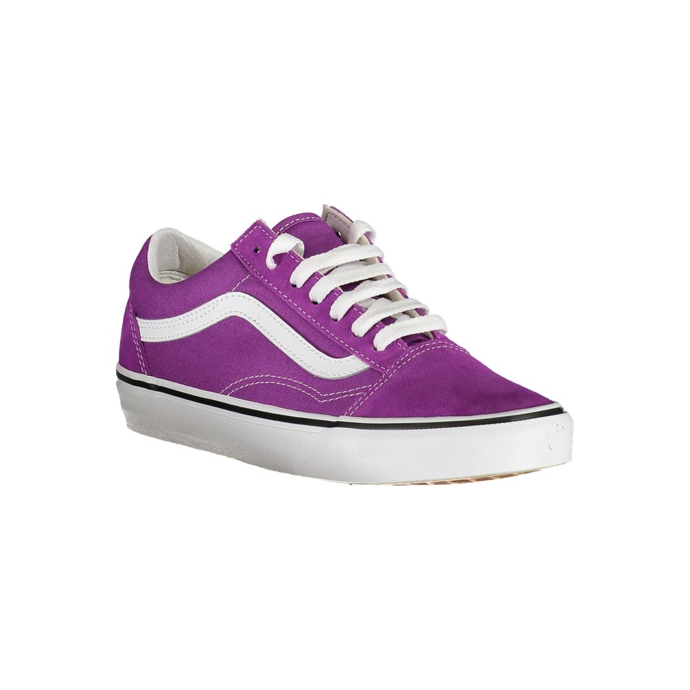 Vans Purple Polyester Sneaker - Old Skool Style