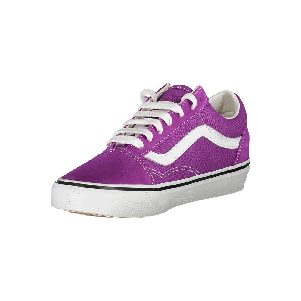 Vans Purple Polyester Sneaker - Old Skool Style