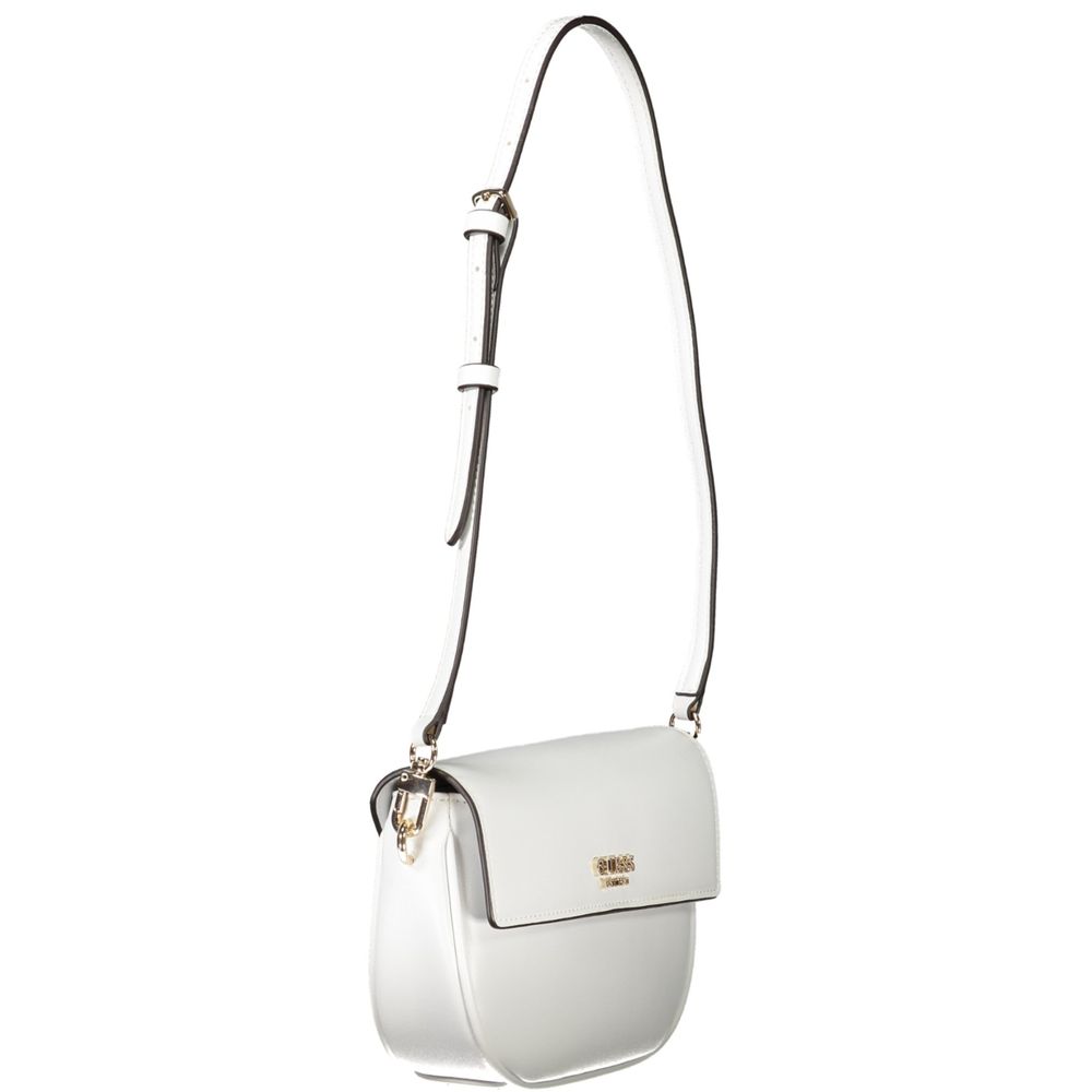 Guess Jeans White Polyethylene Cerelia Handbag