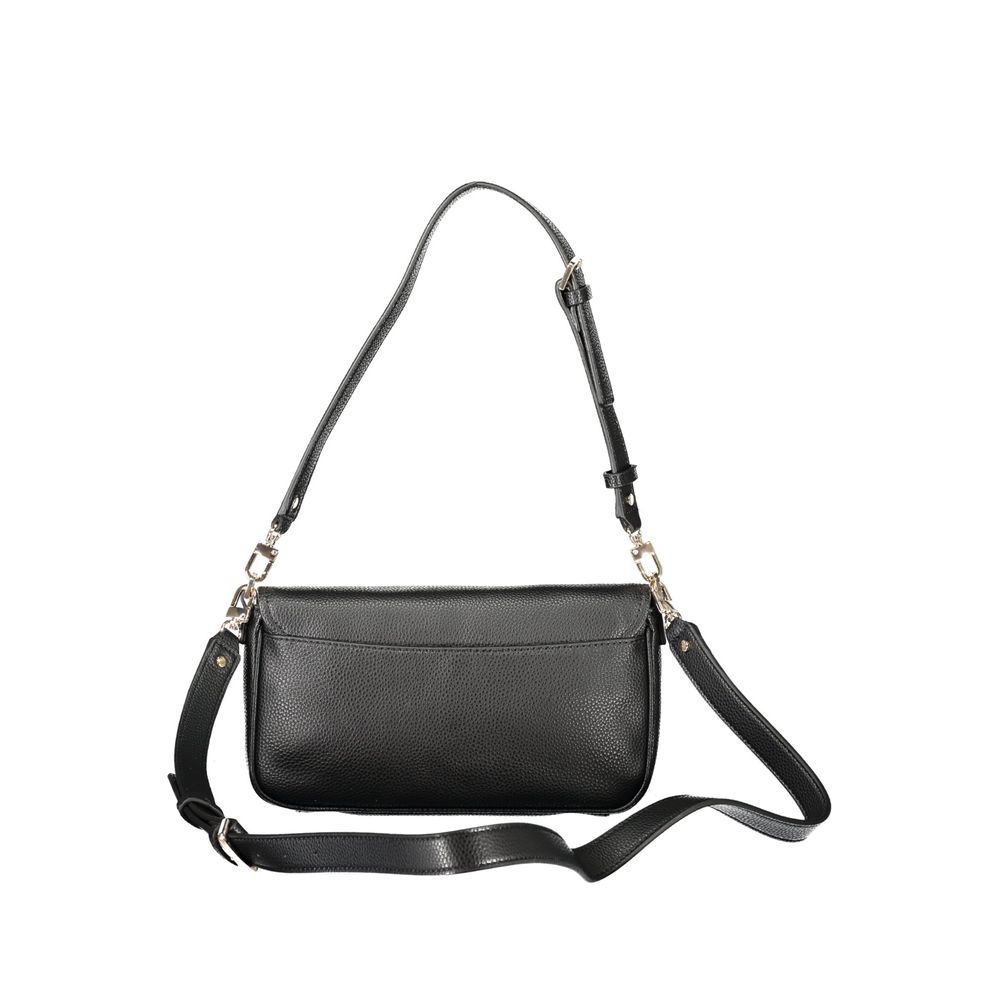 Guess Jeans Black CIRCE Handbag – Faux Leather, Chic & Versatile Design