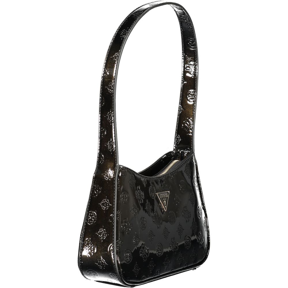 Guess Jeans Black Polyethylene Women Handbag - Arnela Bag