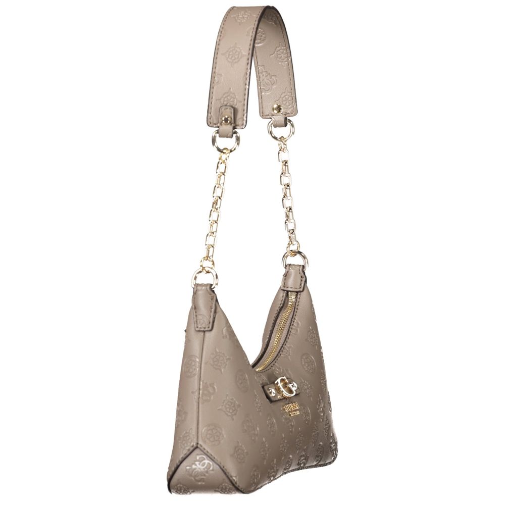 Guess Jeans GERTY Bag - Brown Polyethylene Handbag for Women