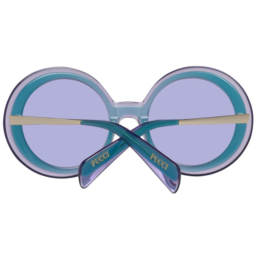 Emilio Pucci Turquoise Women's Sunglasses