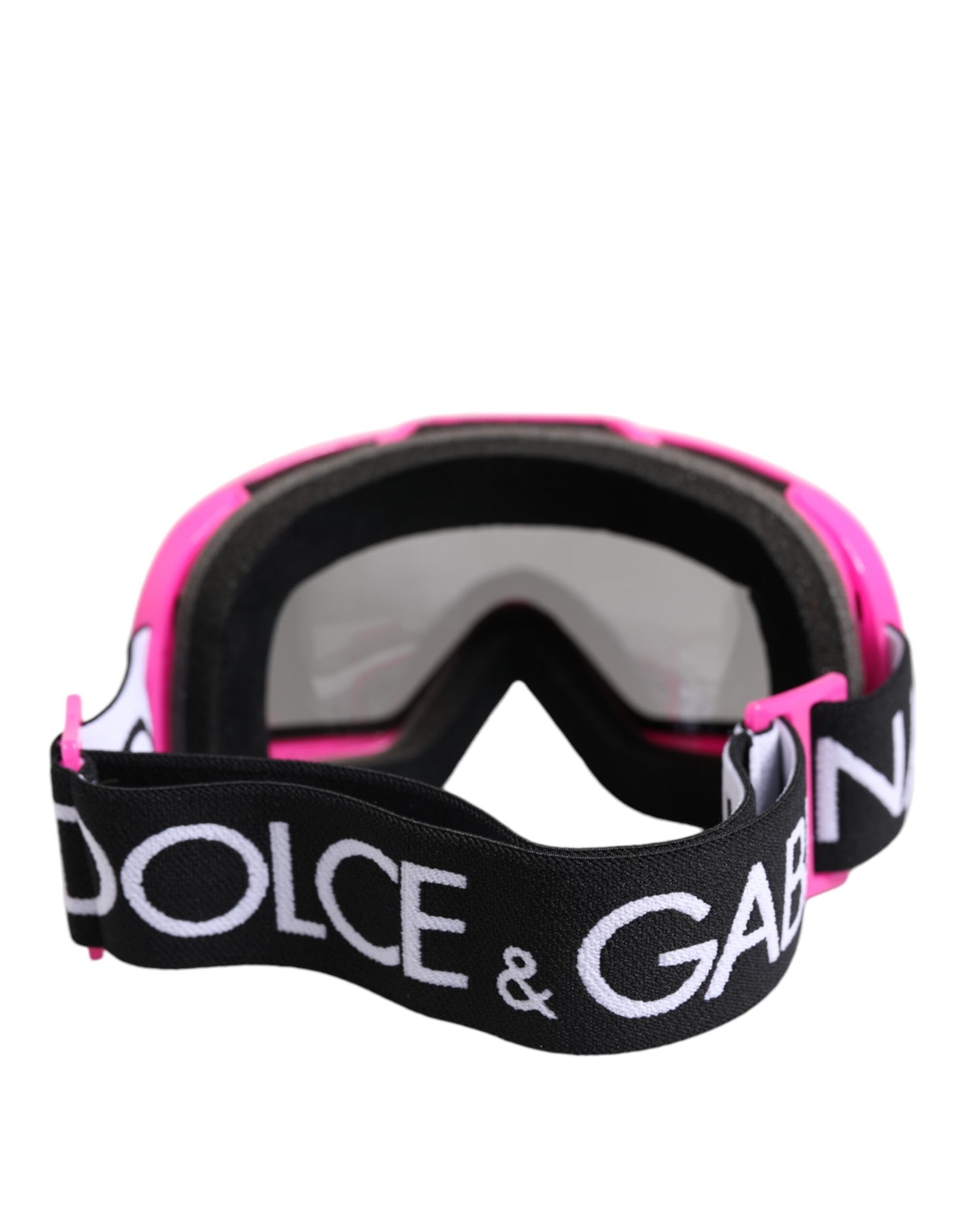 Dolce & Gabbana Fuchsia Pink Logo Ski Goggles DG6182