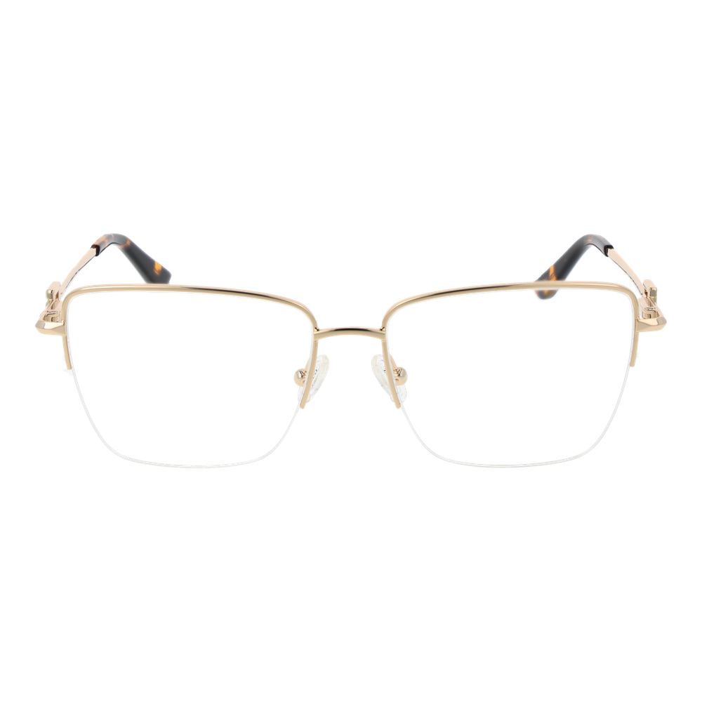 Guess Women’s Optical Glasses – Gold Half-Rim Frame