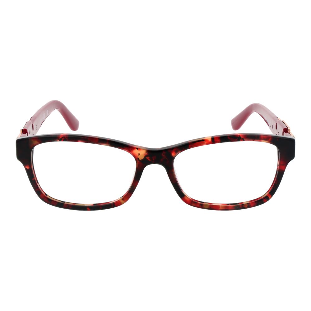 Guess Women’s Optical Frames – Red Rectangle Design