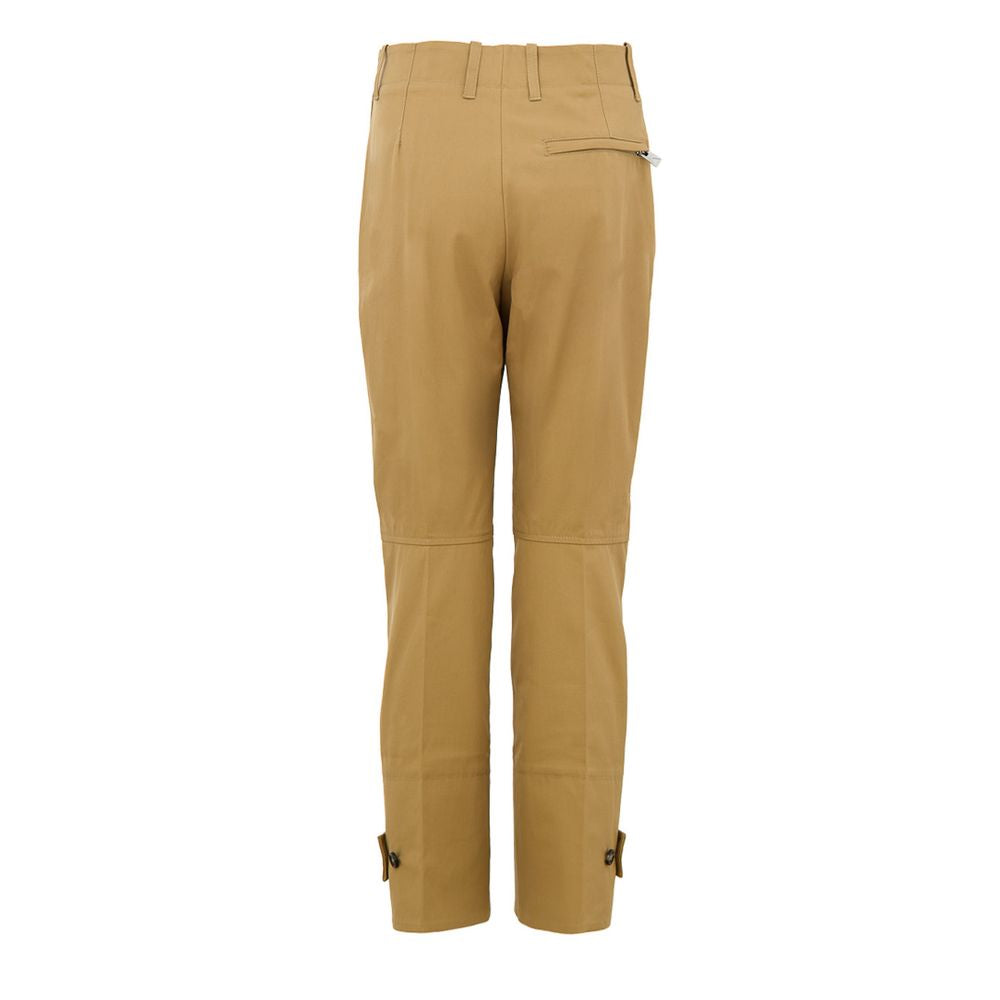 Bottega Veneta Beige Cotton Twill Pants