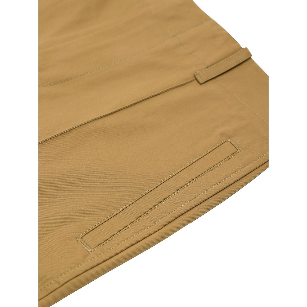 Bottega Veneta Beige Cotton Twill Pants