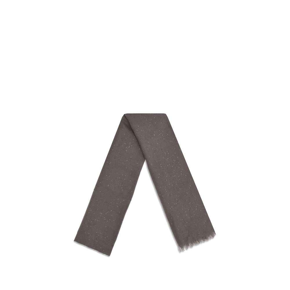 Brunello Cucinelli Sequins Scarf: Luxurious Cashmere Elegance