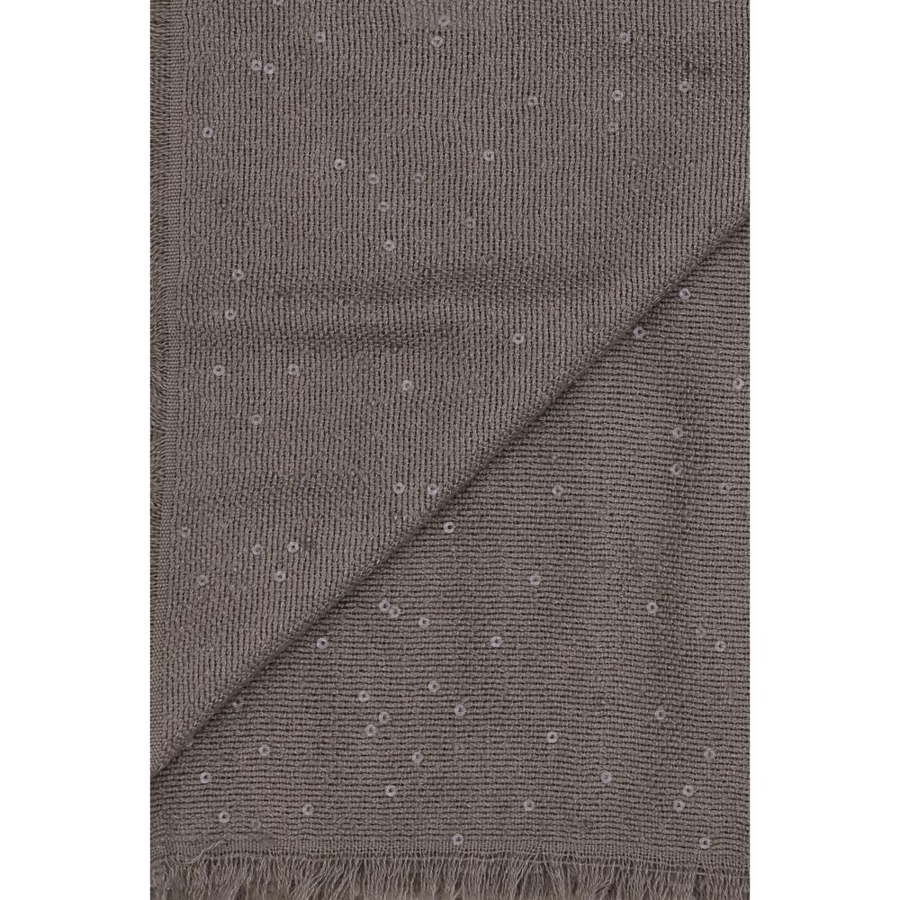 Brunello Cucinelli Sequins Scarf: Luxurious Cashmere Elegance