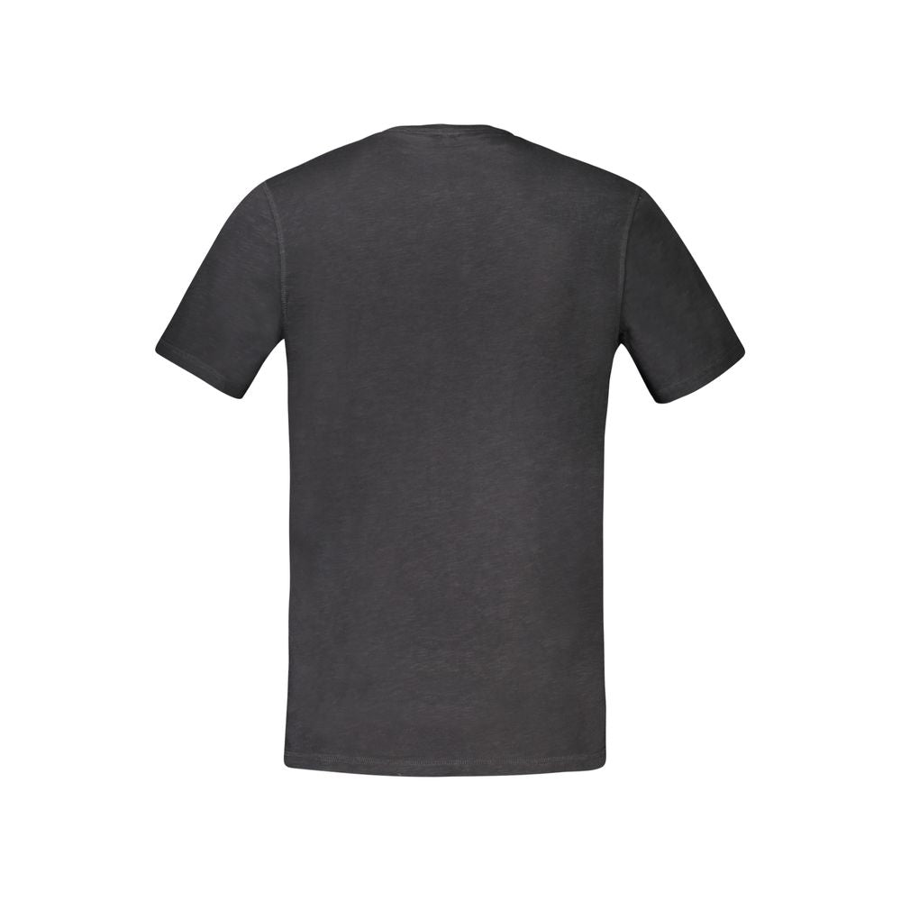 Hugo Boss Black Cotton T-Shirt - Timeless Casual Elegance