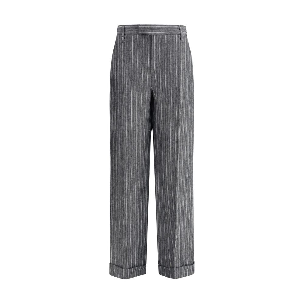 Brunello Cucinelli Linen Palazzo Pants