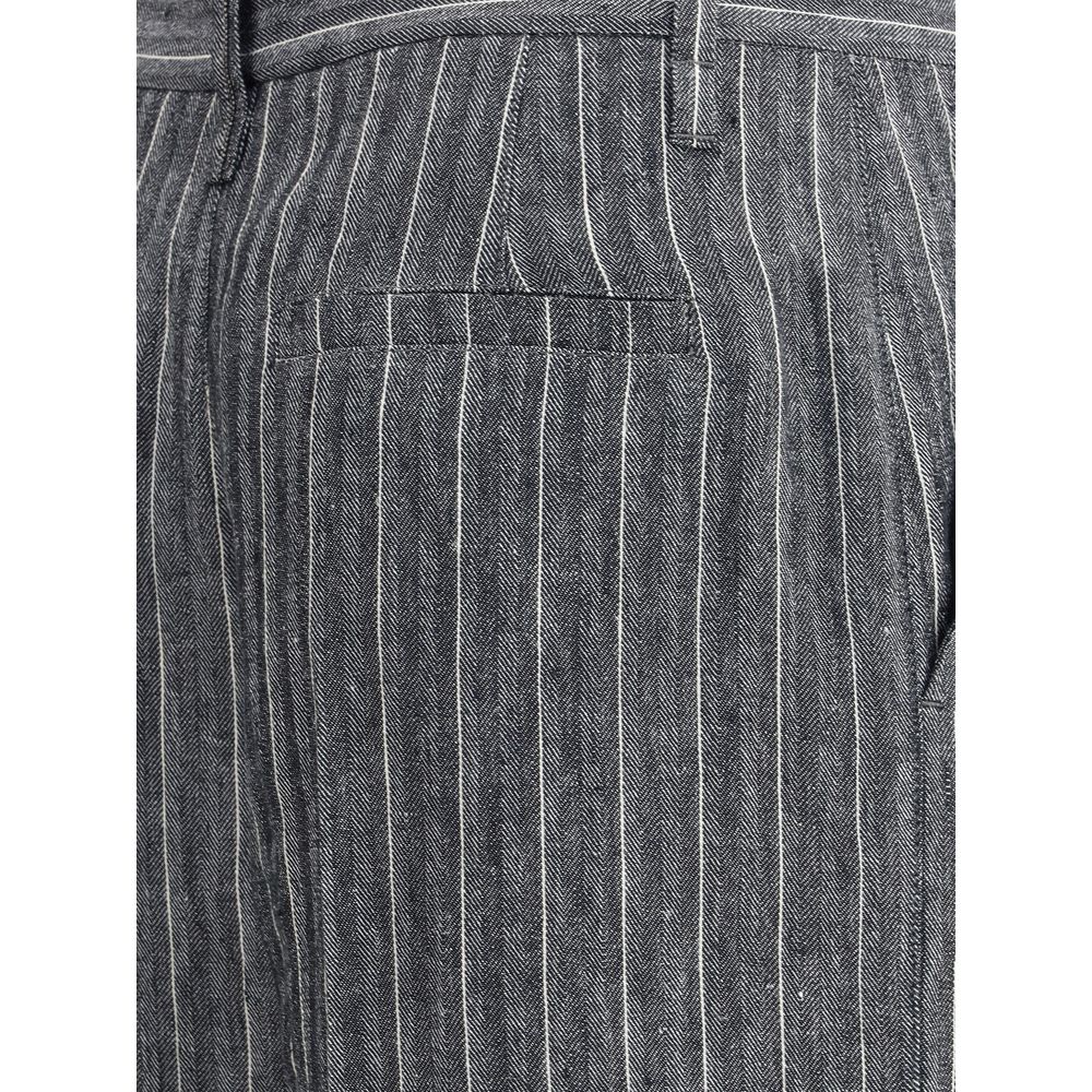 Brunello Cucinelli Linen Palazzo Pants