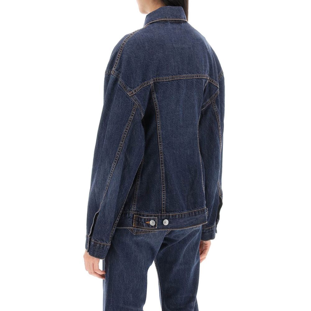 Balenciaga Hourglass Denim Jacket