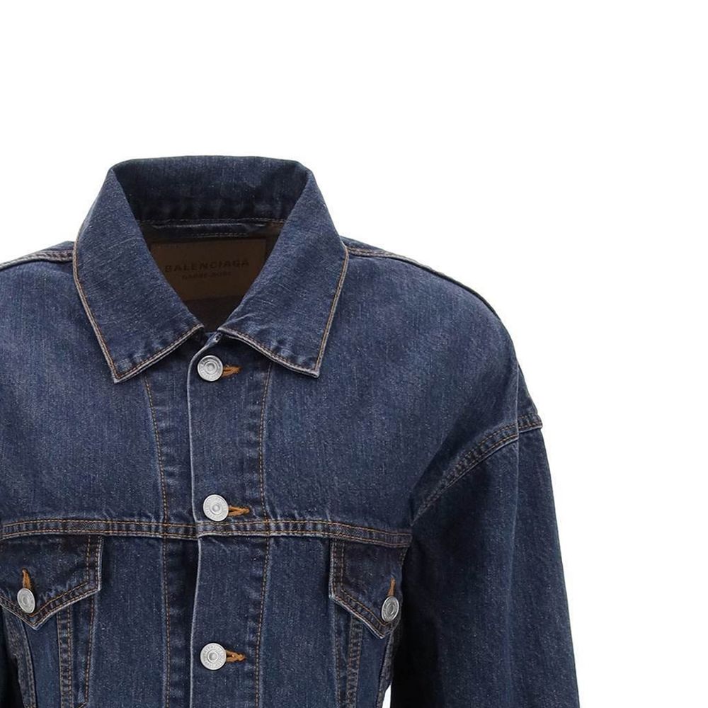 Balenciaga Hourglass Denim Jacket