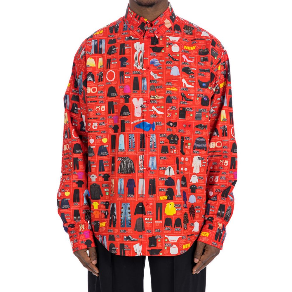 Balenciaga Printed Shirt - Statement Piece for Trendsetters