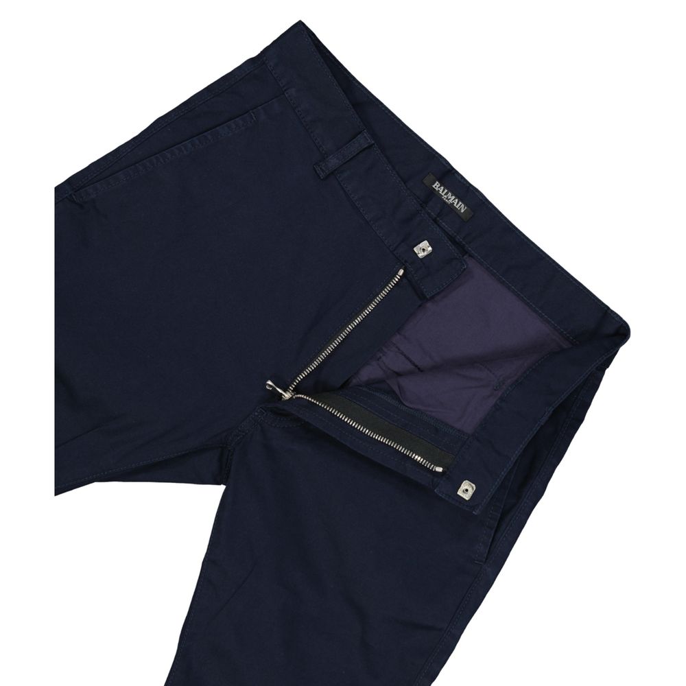 Balmain Slim Cotton Pants: Elevate Your Casual Wardrobe