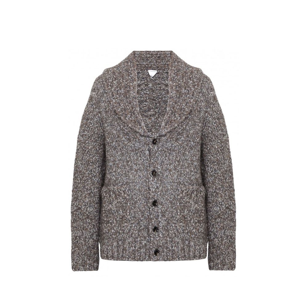 Bottega Veneta Men’s Alpaca Wool Cardigan