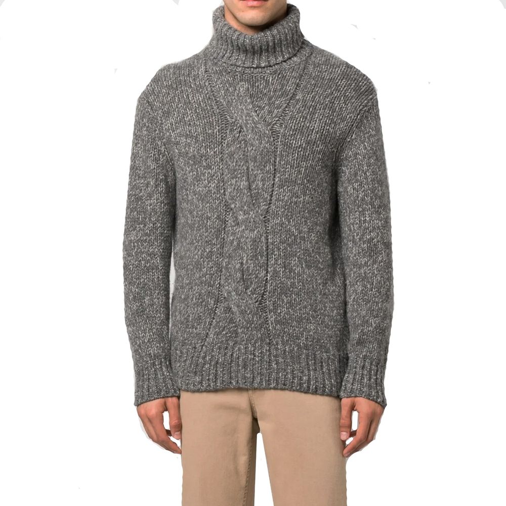 Brunello Cucinelli High Neck Cashmere Sweater for Men
