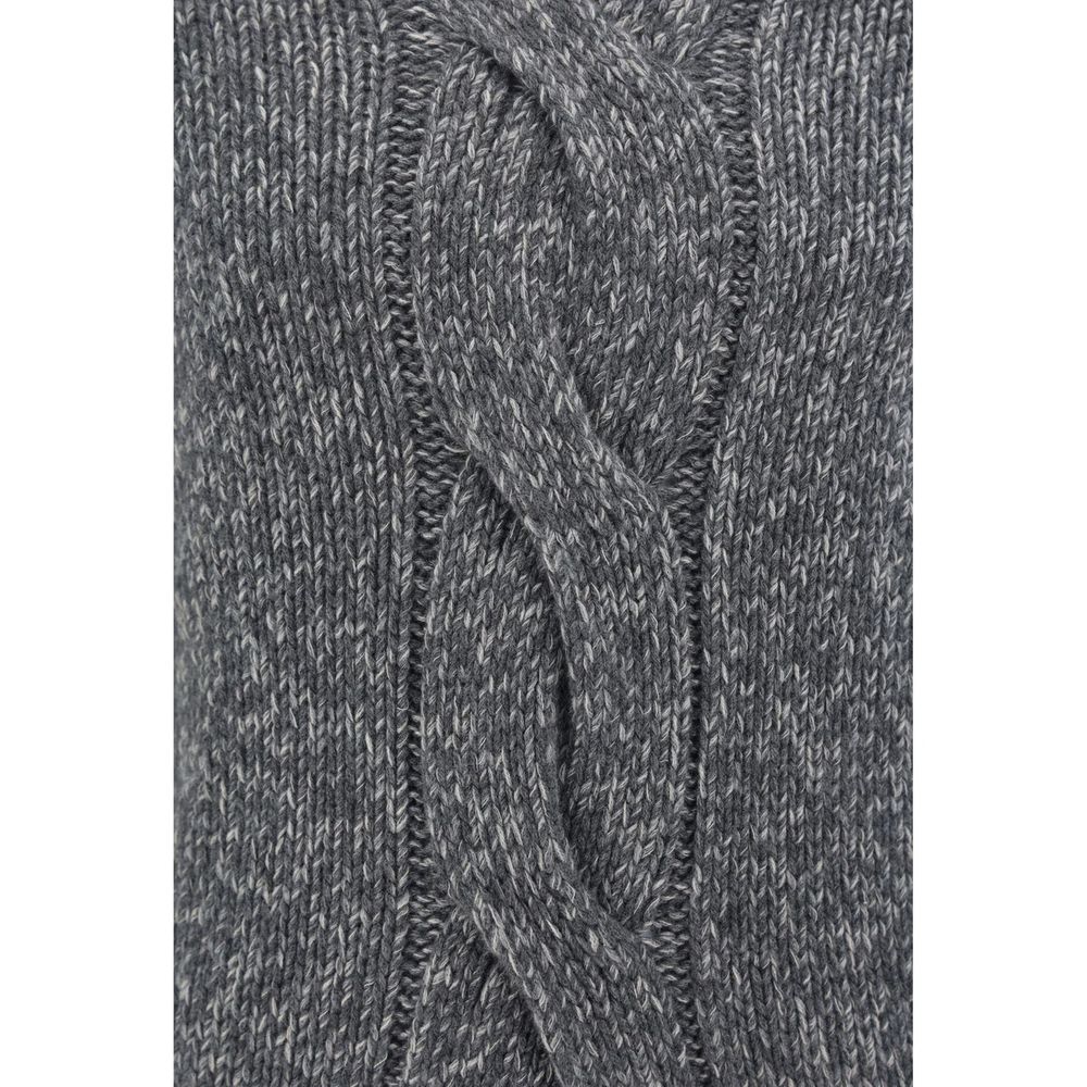 Brunello Cucinelli High Neck Cashmere Sweater for Men