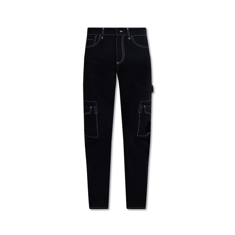 Burberry Denim Cargo Pants for Men