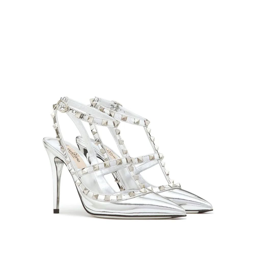 Valentino Garavani Rockstud Leather Pumps - Elegant Statement Footwear