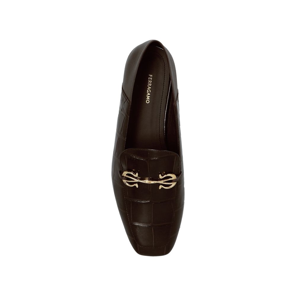 Salvatore Ferragamo Louis Leather Loafers