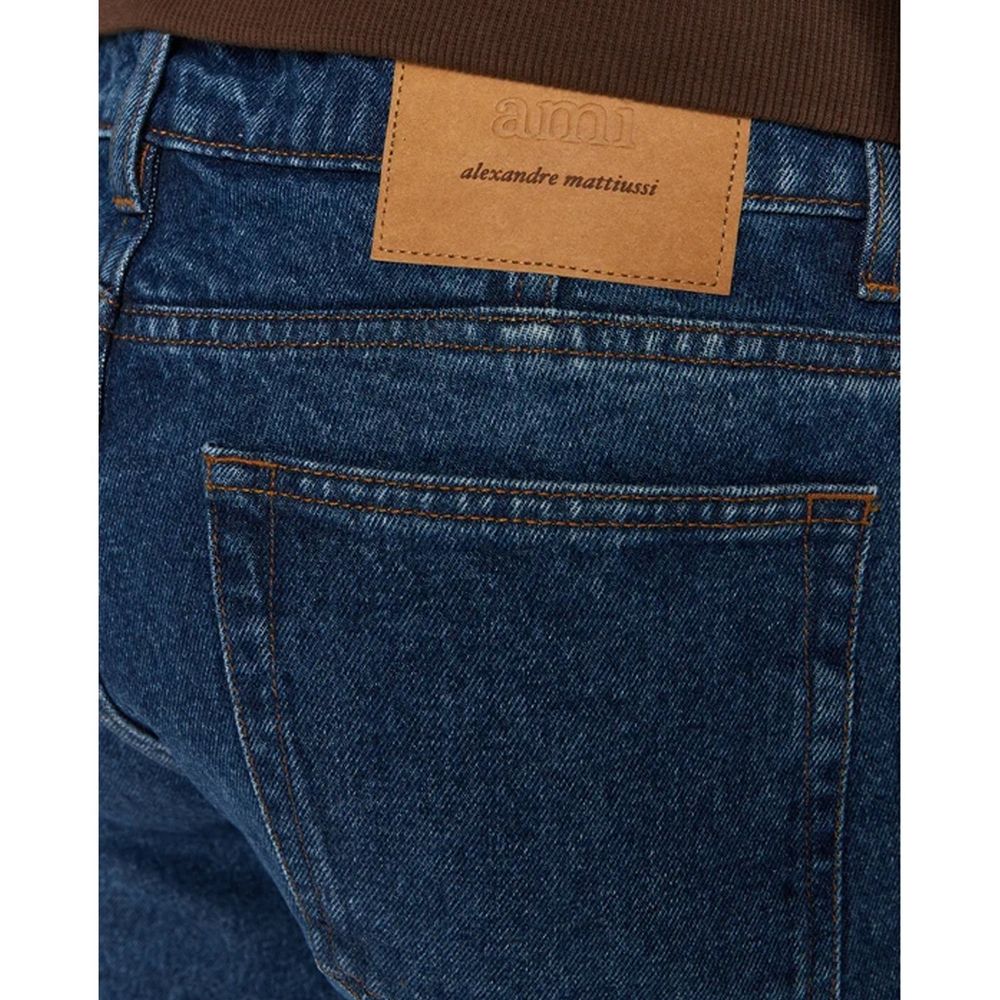 Ami Paris Cotton Denim Jeans for Men