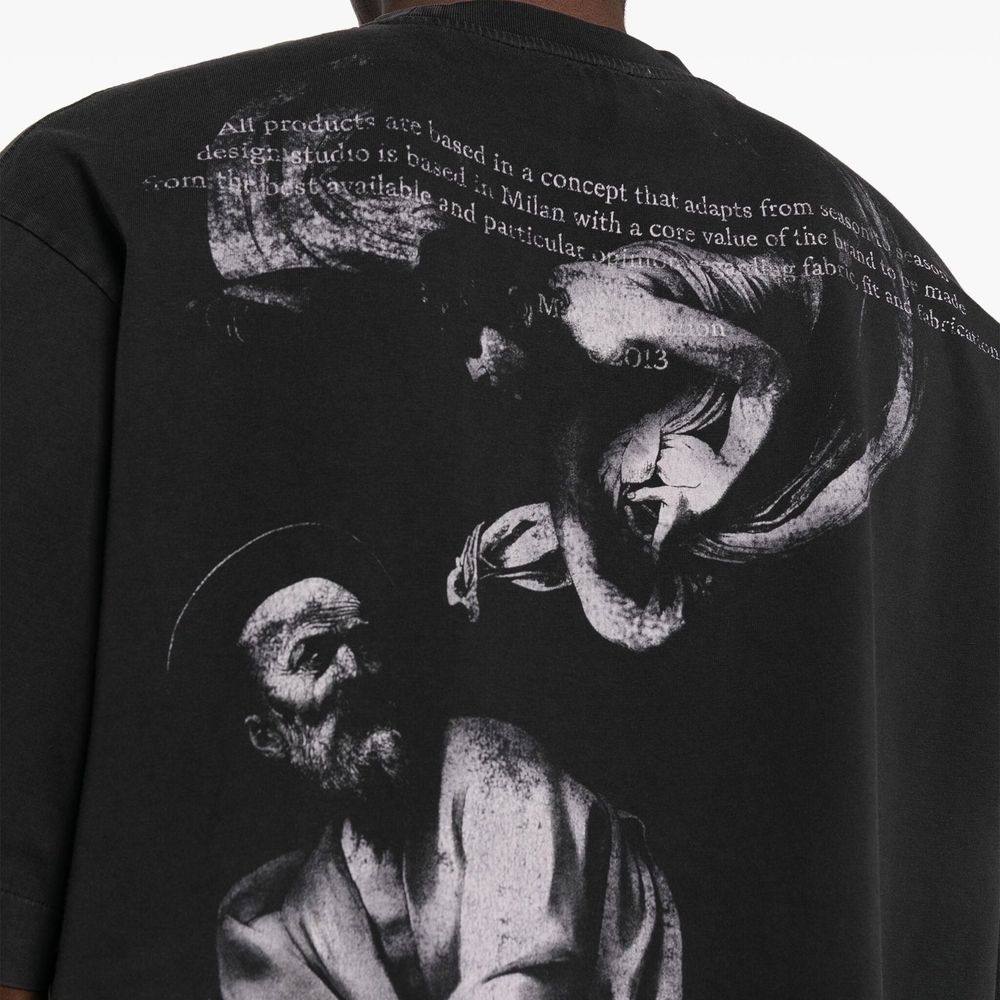 Off-White S.Matthew Skate Logo-Print T-Shirt