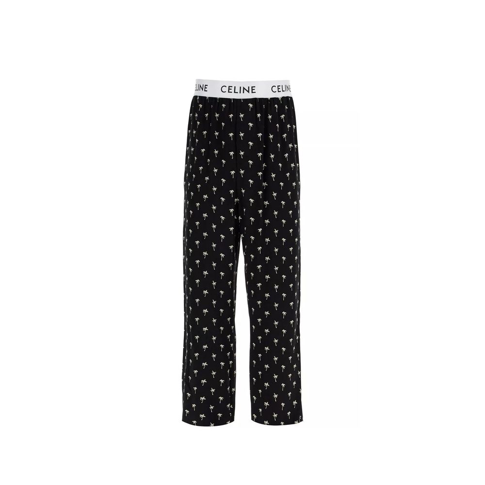 Celine Mini Palm Tree Pajama Pants for Men