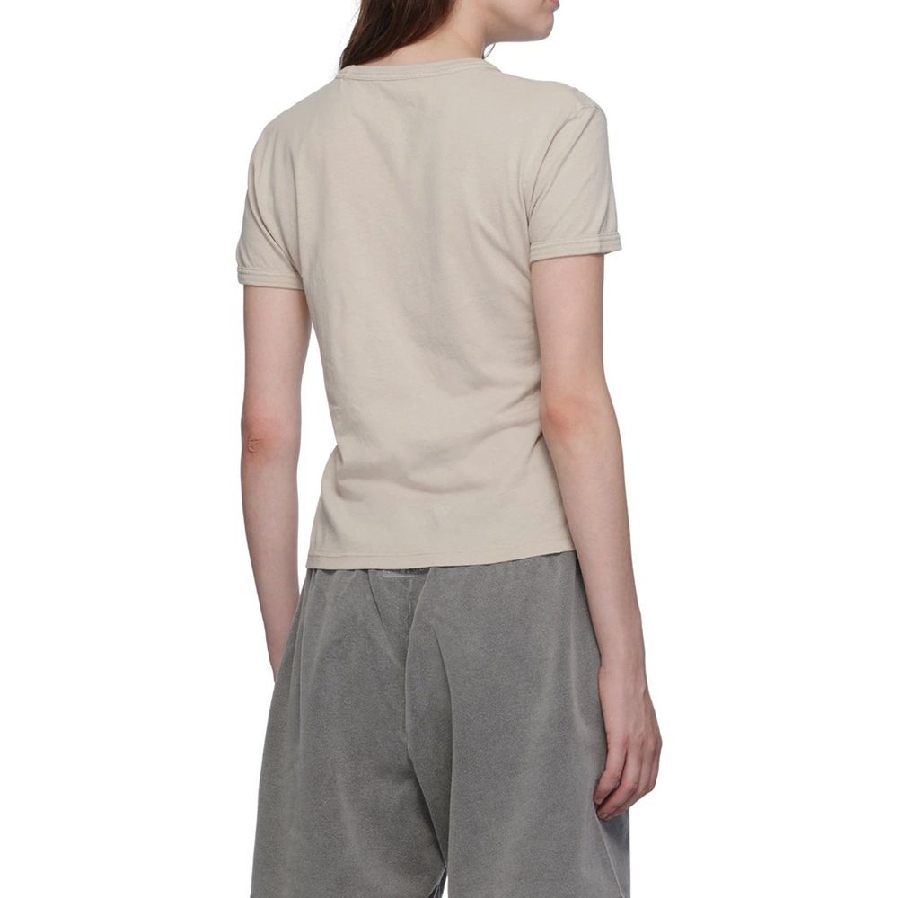 Acne Studios Printed T-Shirt in Faded Grey