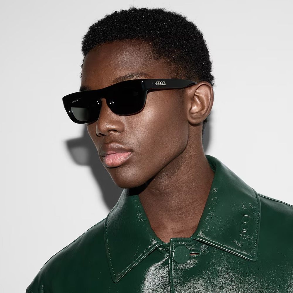Gucci Rectangular Frame Sunglasses for Men