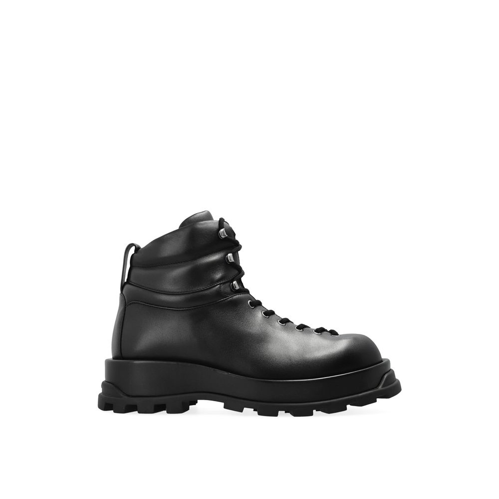 Jil Sander Leather Ankle Boots for Men