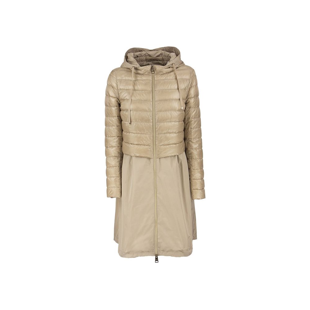 Herno Taffeta Hem Padded Coat for Women