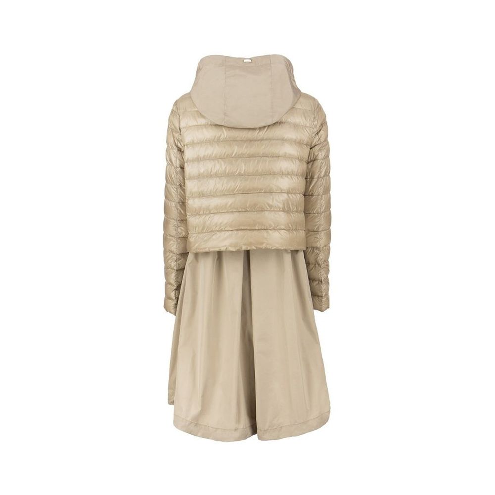 Herno Taffeta Hem Padded Coat for Women