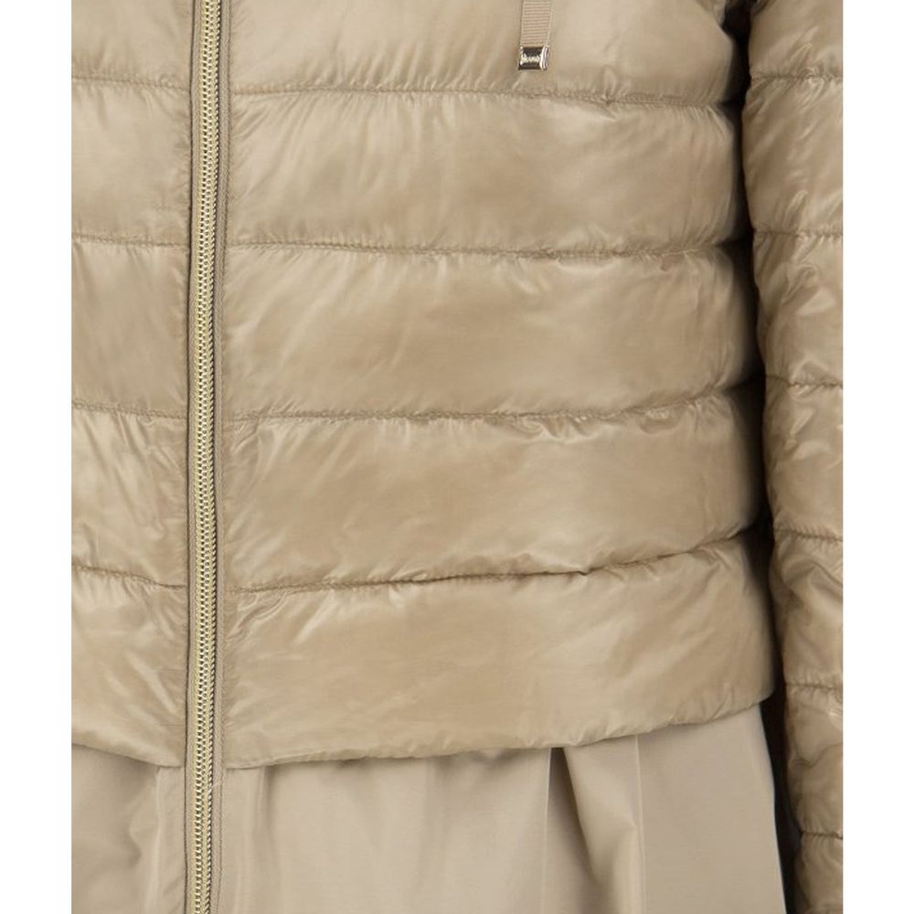 Herno Taffeta Hem Padded Coat for Women
